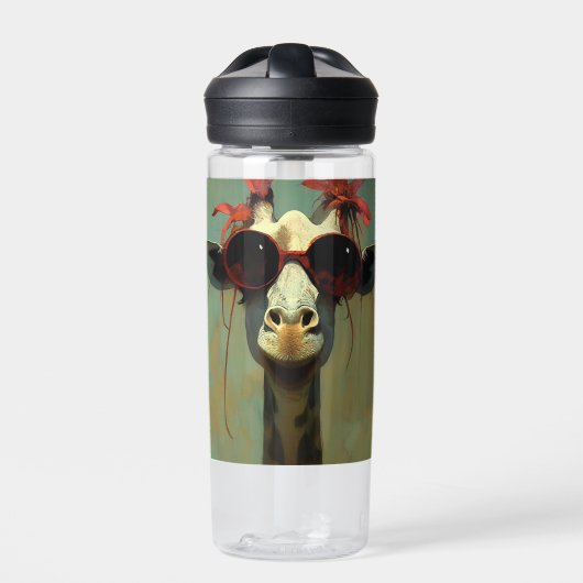Koel Giraffe Waterfles (Voorkant)