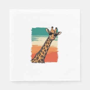 Koel Giraffe Zonnebril Vintage Sunset T-shirt_1 Servet