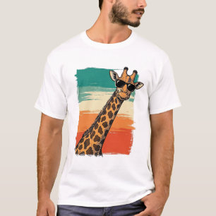 Koel Giraffe Zonnebril Vintage Sunset T-shirt_1 T-shirt