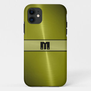 Koel glanzend roestvrij staal metaal 6 Case-Mate iPhone case