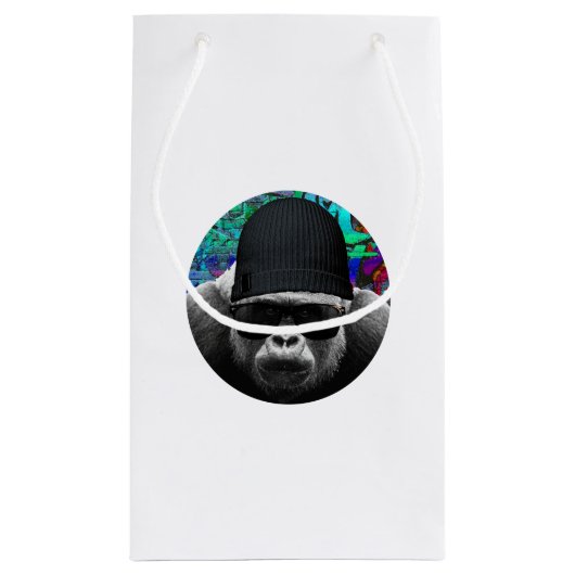 Koel Gorilla Cadeautas (Achterkant)