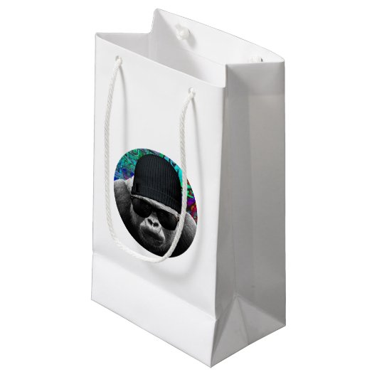 Koel Gorilla Cadeautas (Voorkant Gekanteld)