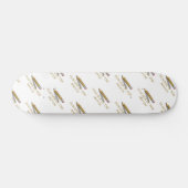 Koel-goudleraar van de maand-lerarenwaardering persoonlijk skateboard (Horizontaal)