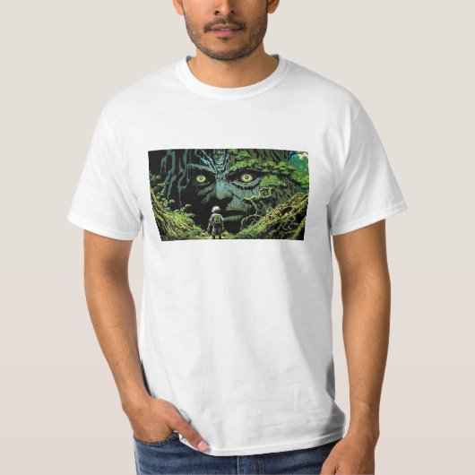 Koel grafisch T-shirt - sta uit van het Gewas (Voorkant)