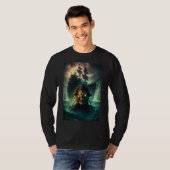 Koel grafisch T-shirt - sta uit van het Gewas (Voorkant volledig)