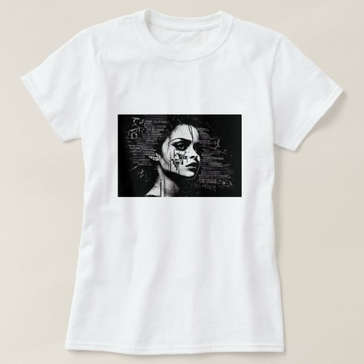 Koel grafisch T-shirt - sta uit van het Gewas (Design voorkant)