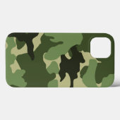 Koel groen Camo militair camouflage patroonpatroon Case-Mate iPhone Case (Achterkant (horizontaal))