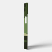 Koel groen Camo militair camouflage patroonpatroon Case-Mate iPhone Case (Achterkant / Rechts)