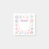 Koel Groen paarse Zelfklevende Etiket Herinnering Post-it® Notes (Voorkant)