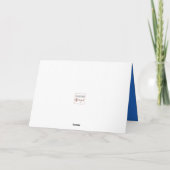 Koel Grote Typografie Gelukkig Verjaardag Ster Bla Kaart (Achterkant)