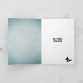 Koel Grungy Snowboarder op de douane van het Verha Kaart (Binnen)