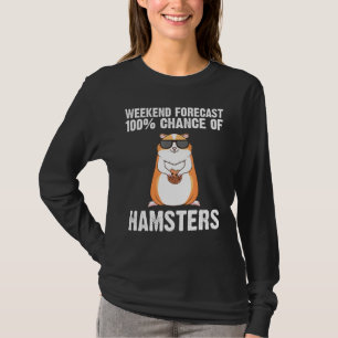 Koel hamster voor mannen Syrische vrouwen dwarf Ro T-shirt