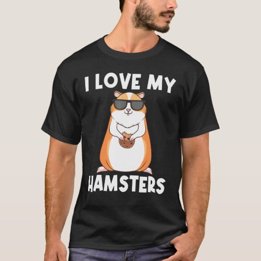 Koel hamster voor mannen Syrische vrouwen dwarf Ro T-shirt (Voorkant)