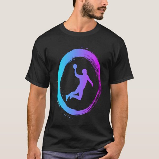 Koel Handbalsport en hobby T-shirt (Voorkant)