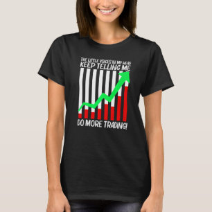 Koel Handel Voor Mannen Vrouwen Aandelenhandel Mar T-shirt