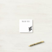 Koel Heks Gepersonaliseerde Naam Post-it® Notes (Op bureau)