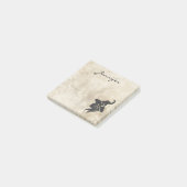 Koel Heks Gepersonaliseerde Naam Post-it® Notes (Schuin)