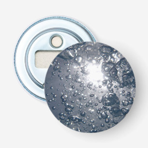 Koel helder water bellen button flesopener