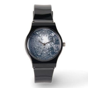 Koel helder water bellen horloge
