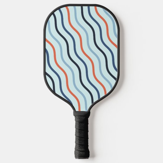 Koel Hemelsblauw Professioneel Pickleball Paddle (Voorkant)