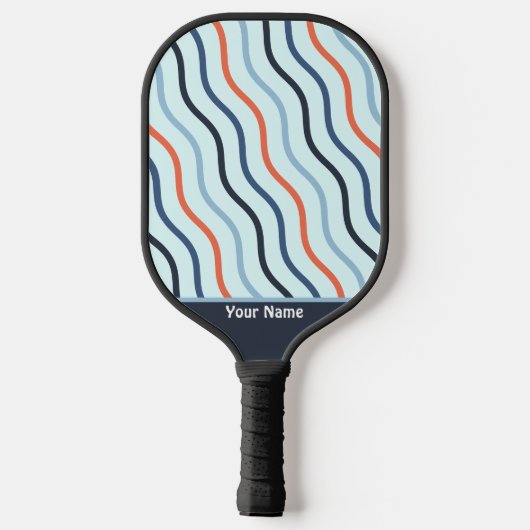 Koel Hemelsblauw Professioneel Pickleball Paddle (Achterkant)