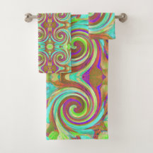 Koel herfstkleuren Vloeibare kunstdraf