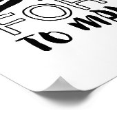 Koel het Inspirerend Poster van het Citaat volledi (Hoek)