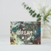 Koel het moderne, unieke abstracte ontwerp van de  briefkaart (Staand voorkant)