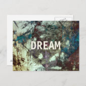 Koel het moderne, unieke abstracte ontwerp van de  briefkaart (Voorkant / Achterkant)