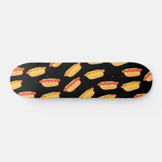 Koel hete honden persoonlijk skateboard (Horizontaal)