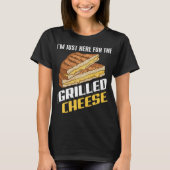 Koel hier voor de gegrilde kaas Funny Sandwich Ea T-shirt (Voorkant)