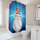 Koel honkbal | Sport Gift Douchegordijn (In situ)