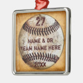Koel honkbalsieraden voor honkbalteamcadeautjes metalen ornament (Links)