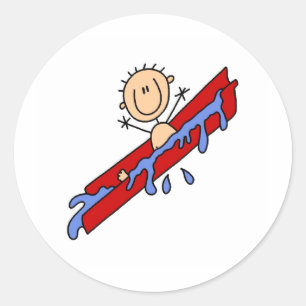 Koel houden op de Sticker van de waterdia