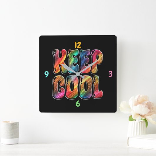 koel houden vierkante klok (Huis)