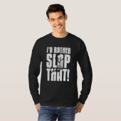 Koel I D Rather Slapt die Basketball Slapping Exp. T-shirt (Voorkant volledig)