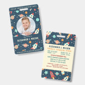 Koel identificatiekaartje voor kinderen met eigen  badge (Voor- en achterkant)