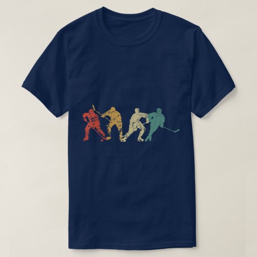 Koel  ijklapspelers met ijshockey t-shirt (Design voorkant)