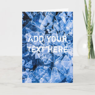 Koel ijs voor de hete zomer kaart