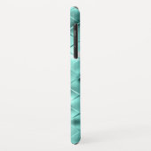 Koel Ijsblauw tegels Patroon Case-Mate iPhone Case (Achterkant/links)