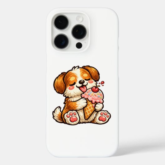 Koel Ijsje Hond Case-Mate iPhone Case (Achterkant)