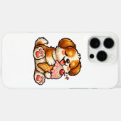 Koel Ijsje Hond Case-Mate iPhone Case (Achterkant (horizontaal))