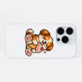 Koel Ijsje Hond iPhone Hoesje (Achterkant horizontaal)