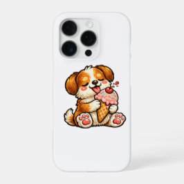 Koel Ijsje Hond iPhone 16 Pro Hoesje