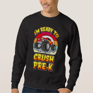 Koel Im klaar om de pre-k Monster truck terug naar Trui