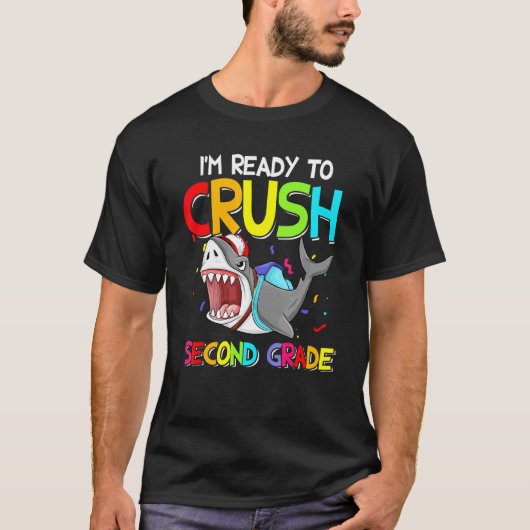 Koel Im Ready Crush Second Grade 2e Student T-shirt (Voorkant)