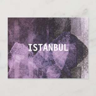 Koel inspiratie van Istanbul modern grafisch ontwe Briefkaart