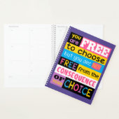 Koel Inspirerend Citaat Motivatie Slogan Planner (Display)