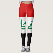 Koel Iraakse vlag Mode Leggings (Voorkant)