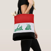 Koel Iraakse vlag Mode Tote Bag (Dichtbij)